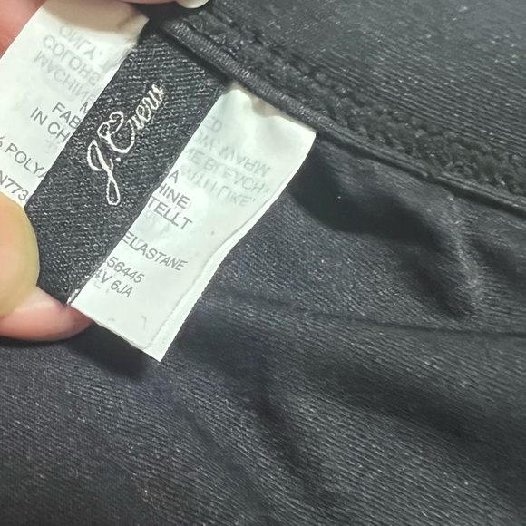 J. Crew Black Cover Up Wrap Skirt - Picture 5 of 7